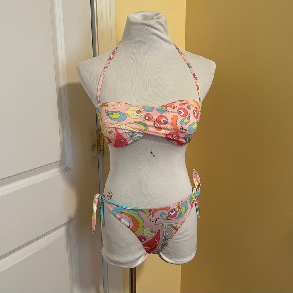 Dorit Two piece Swimsuit with removable strap